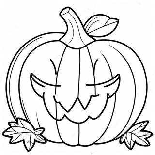 Leende Jack O Lantern Farglaggningssida 10167-8357