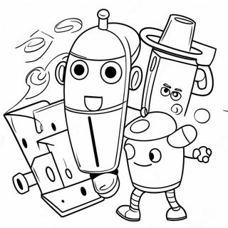 Storybots Aventyr Malarbild 10388-8527