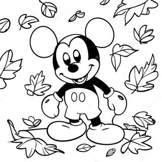 Mickey Mouse I Hostlov Farglaggningssida 10468-8591