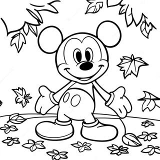 Mickey Mouse I Hostlov Farglaggningssida 10468-8592