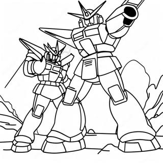 Gundam Stridsscen Farglaggningssida 10488-8608