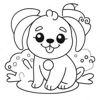 Kawaii Hund Malarbild 10707-8780