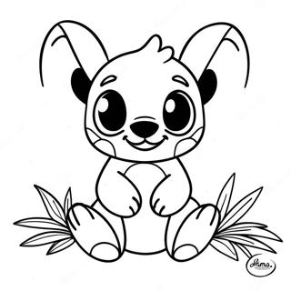 Ohana Stitch Malarbild 10897-8932