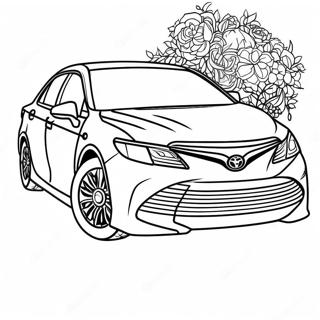 Toyota Camry Sedan Malarbild 11118-9118