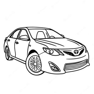 Toyota Camry Sedan Malarbild 11118-9119