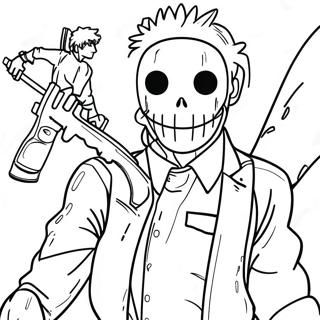 Chainsaw Man Malarbild 1181-944