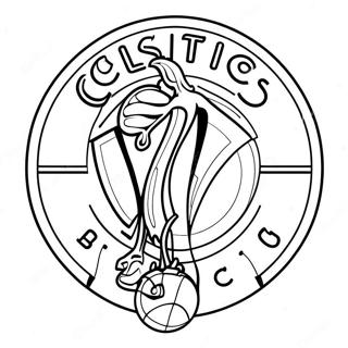 Celtics Logotyp Farglaggningssida 11977-9803