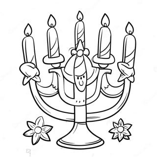 Sot Hanukkah Farglaggningssida 11987-9812