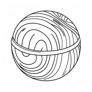 Fargglad Studsande Boll Farglaggningssida 12138-9934