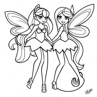 Winx Club Farglaggningssida 12167-9956