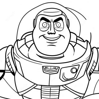 Buzz Lightyear Malarbild 1221-974