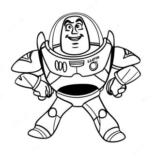 Buzz Lightyear Malarbild 1221-975