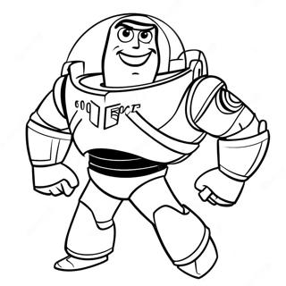 Buzz Lightyear Malarbild 1221-976