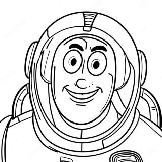 Buzz Lightyear I Rymden Malarbild 1222-977