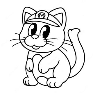 Katt Mario Malarbild 12257-10027