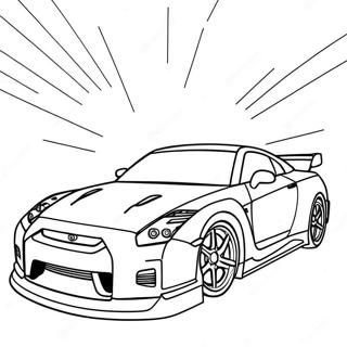 Gtr Sportbil Malarbild 12287-10050