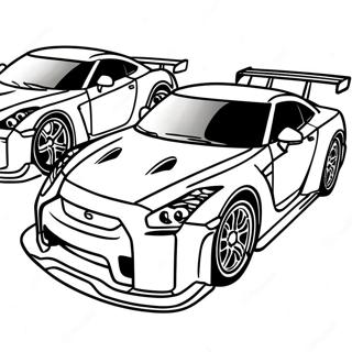 Gtr Racing Action Malarbild 12288-10056