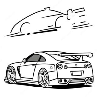 Gtr Racing Action Malarbild 12288-10230