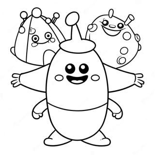 Oddbods Malarbild 12327-10258