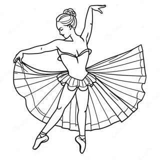 Elegant Ballerina I Gracios Pose Malarbild 12568-10461