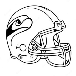 Seahawks Logotyp Malarbild 12597-10484