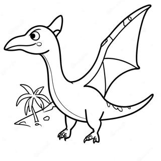 Pterodactyl Malarbild 12677-10546