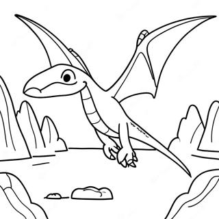 Pterodactyl Malarbild 12677-10548