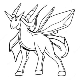 Legendarisk Arceus I Aktion Farglaggningssida 12748-10608