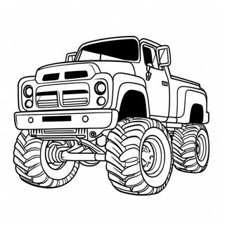 Monster Dieseltruck Farglaggningssida 12918-10740