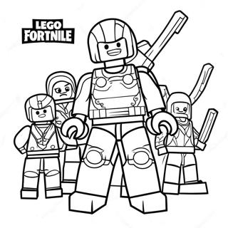 Lego Fortnite Karaktarer Malarbild 13067-10856