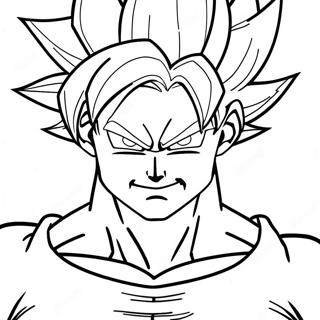 Super Saiyan Goku Målarbilder