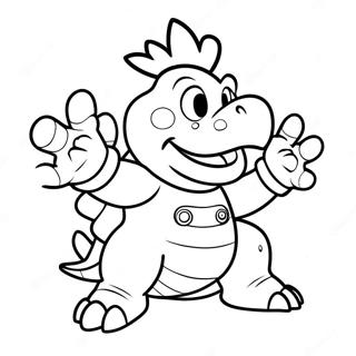 Bowser Jr Malarbild 13267-11016