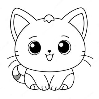 Sot Chibi Katt Malarbild 13569-11252