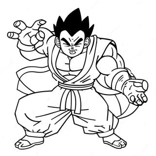 Gohan Beast I Aktion Malarbild 14149-11721