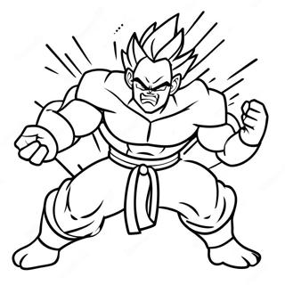 Gohan Beast I Aktion Malarbild 14149-11723