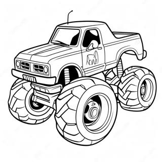 Monster Truck Racing Malarbild 14300-11833