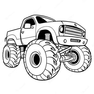 Monster Truck Racing Malarbild 14300-11836