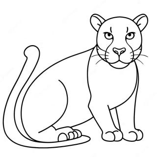 Panter Malarbild 14839-12263