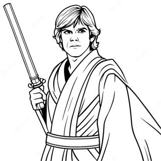 Luke Skywalker I Jedi Robe Farglaggningssida 15000-12409