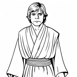 Luke Skywalker I Jedi Robe Farglaggningssida 15000-12410