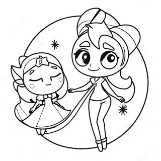 Star Vs The Forces Of Evil Farglaggningssida 15369-13016