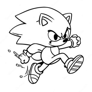 Sonic The Hedgehog Snabb Malarbild 15520-13145