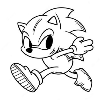 Sonic The Hedgehog Snabb Malarbild 15520-13147