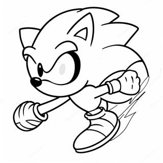 Sonic The Hedgehog Snabb Malarbild 15520-13148