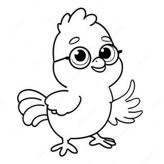 Chicken Little Malarbild 15650-13239