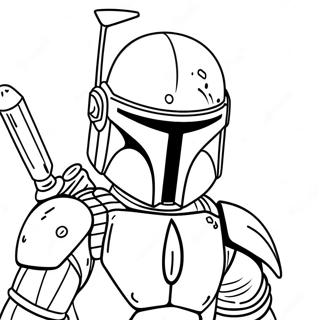 Boba Fett Malarbild 15740-13312