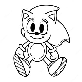 Sonic The Hedgehog I Tomteluva Malarbild 15761-13330