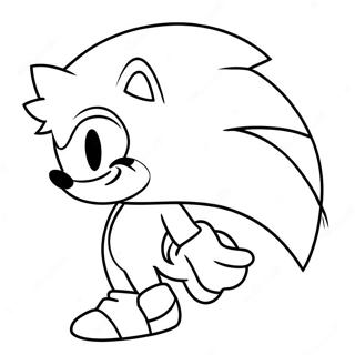 Sonic The Hedgehog I Tomteluva Malarbild 15761-13332