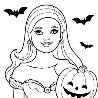 Barbie Halloween Malarbild 16051-13552