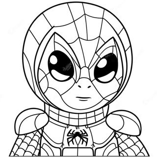 Baby Spiderman Farglaggningssida 16382-13806